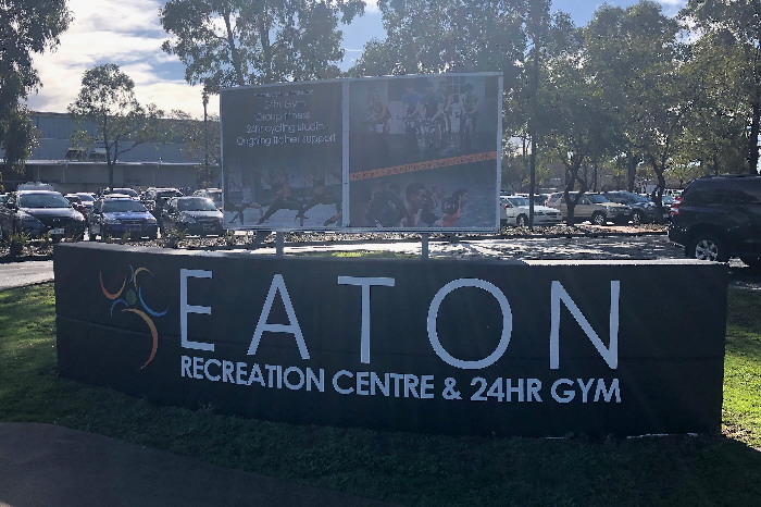 Eaton signage